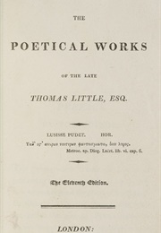 Poems by Thomas Little (Thomas Moore)