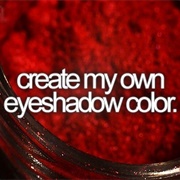 Create My Own Eyeshadow Color
