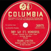 They Say It&#39;s Wonderful - Frank Sinatra