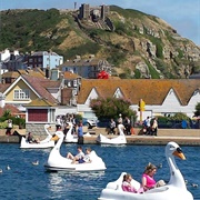 Boating Lake, Hastings Seafront, Hastings, East Sussex
