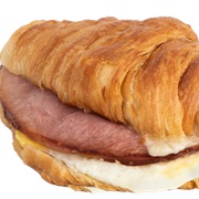 Ham. Swiss, and Egg Croissant