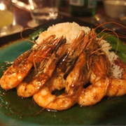 Trader Sam's Head-On Shrimp