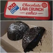 Domino&#39;s: Chocolate Lava Crunch Cakes