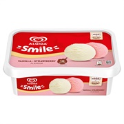 Algida Smile Vanilla Strawberry
