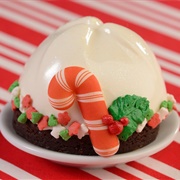 Contempo Cafe White Chocolate Peppermint Mousse Brownie