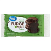 Fudge Mint Cookies