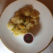 Leek and Courgette Pelmeni