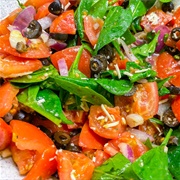 Greek-Style Tomato Salad