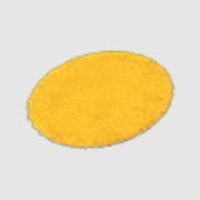 Yellow Small Round Mat