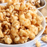 Caramel Syrup Popcorn