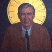 Mister Rogers Icon at St. Paul's Church