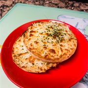 English Muffin Cheese on Toast