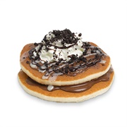 Tim Hortons Chocolate Hazelnut & Oreo Pancakes