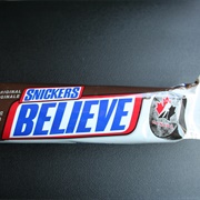 Snickers Believe