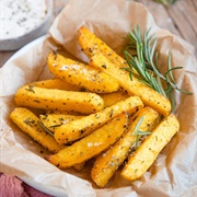 Rosemary Polenta Chips