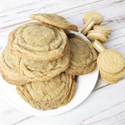 Maple Oreo Stuffed Cookies