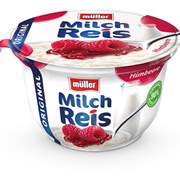 Milchreis Himbeere