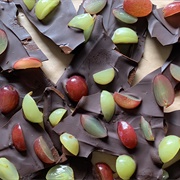 Grape Chocolate Bark