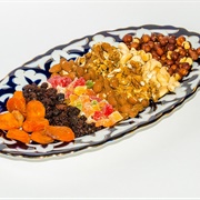 Dried Fruit and Nut Platter