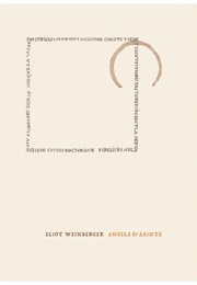 Angels & Saints (Eliot Weinberger)
