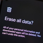 Had to Do a Factory Reset