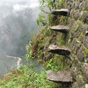 Huayna Picchu Stairs, Peru