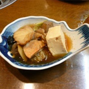 Monkfish Dobu Jiru (あんこうどぶ汁）