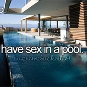 Have Sex in a Pool
