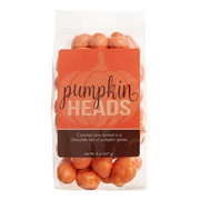 South Bend Caramel Corn and Chocolate Pumpkin Heads