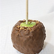 Zwahlen's Caramel & Almond Dipped-Chocolate Apple