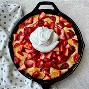 Skillet Strawberry Shortcake