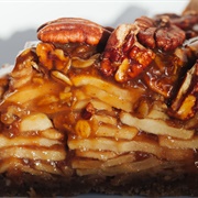 Apple Pecan Pie With Salted Pumpkin Caramel