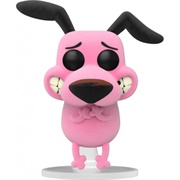 Courage the Cowardly Dog (Flocked)