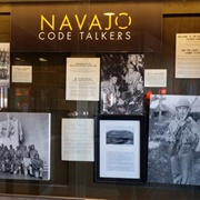 Burger King Navajo Code Talkers Display