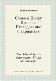 O Conto Da Campanha De Igor (Anônimo)