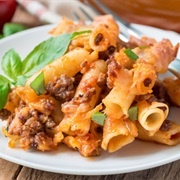Sausage Beef Ziti
