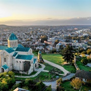 Hill of Bagrati Cathedral, Kutaisi, Georgia