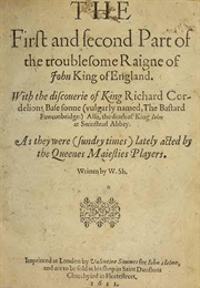 The Troublesome Reign of King John (Anonymous)