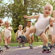 Evian Roller Skating Babies Commercial