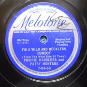 I'm a Wild and Reckless Cowboy (From the West Side of Town