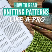 Learn to Read Knitting Patterns