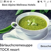 Bärlauchcremesuppe ( Wild Garlic)