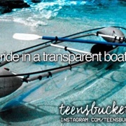 Ride in a Transparent Boat