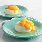 Peach Panna Cotta
