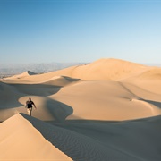 Sand Dunes Near Huacachina, Peru
