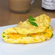 Cheesy Egg Omelet