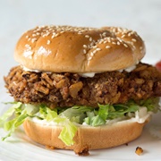 Chicken-Fried Steak Sandwich