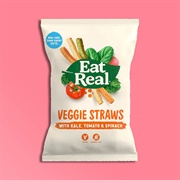 Kale, Tomato and Spinach Veggie Straws