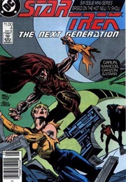 Star Trek: The Next Generation (1988); #4 - Q's Day (Mike Carlin)