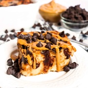 Peanut Butter Bread Pudding